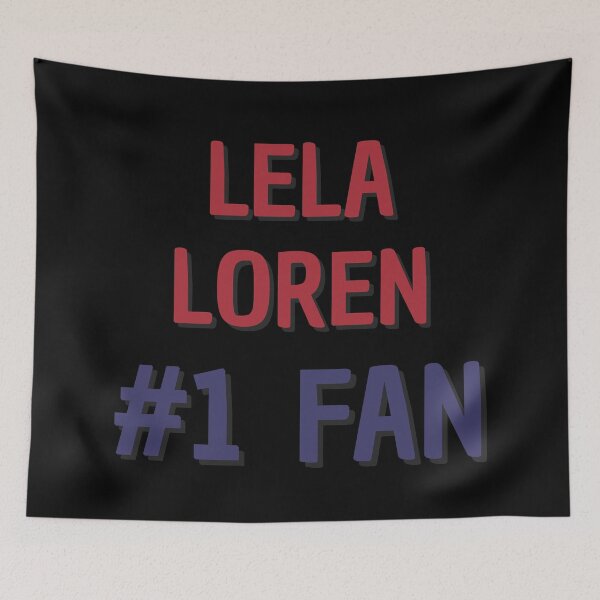 Item preview, Lela Loren #1 Fan designed and sold by Rybariuns.