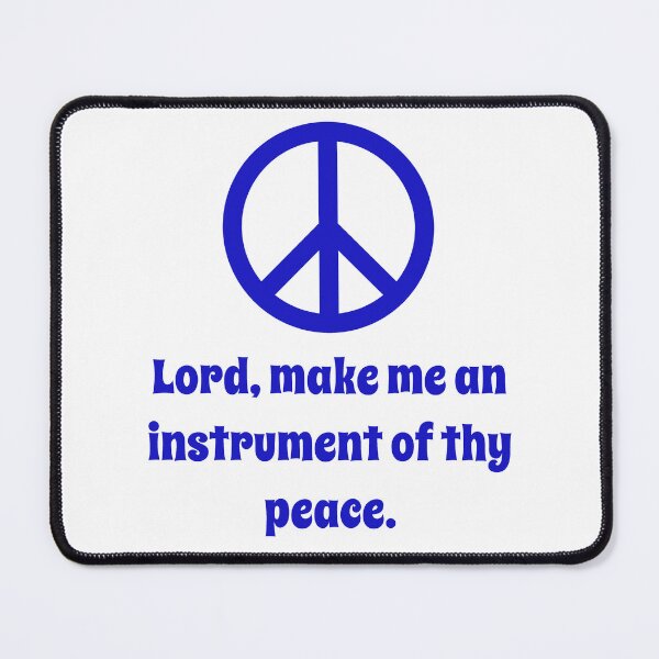 Item preview, Lord Make Me An Instrument Of Thy Peace designed and sold by CrankyOldDude.