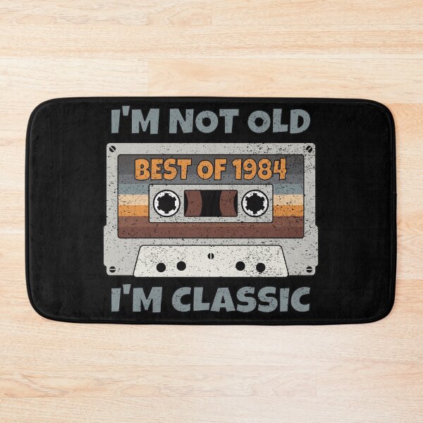 Item preview, I'M NOT OLD I'M CLASSIC BEST OF 1984 RETRO VINTAGE FUNNY DISTRESSED CASSETTE BIRTHDAY GIFT designed and sold by Kipcio.