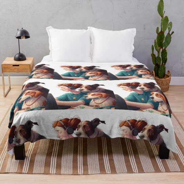 Item preview, Dog mom with Its Cute furry Dog to Work designed and sold by Gamicnum.