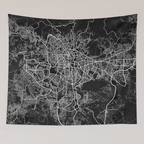 Item preview, Addis Ababa City Map of Ethiopia - Dark designed and sold by deMAP.