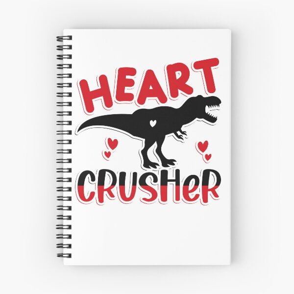 Item preview, Dinosaur Heart Crusher Funny Valentines Day designed and sold by OverbeeDesigns.