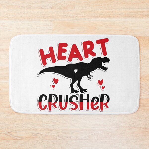 Item preview, Dinosaur Heart Crusher Funny Valentines Day designed and sold by OverbeeDesigns.