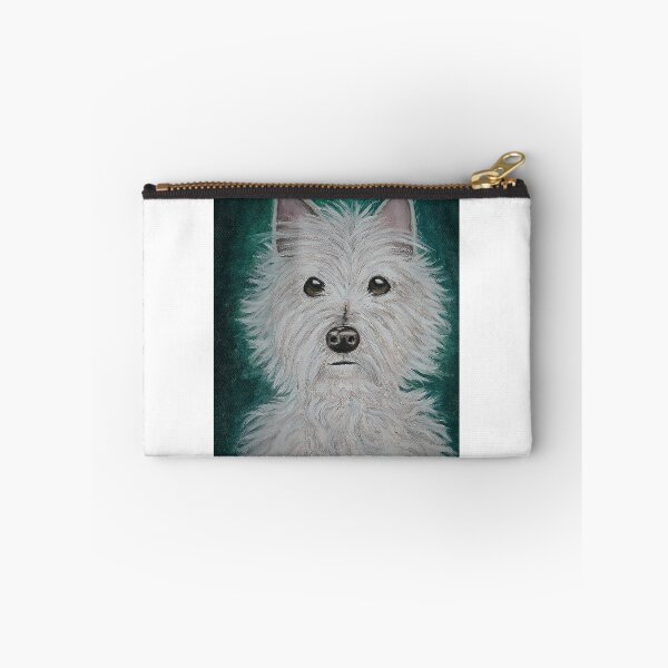 Item preview, Westie paintin painted in oils designed and sold by OilPaintsHatts.