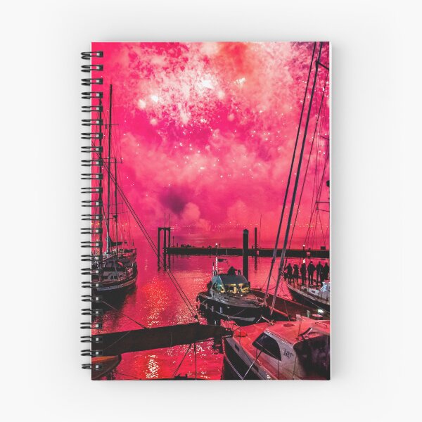 Item preview, Purple Sky over Gunwharf Quays Fireworks 2017 designed and sold by m45t1n.