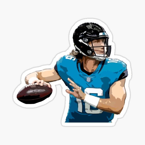 Football Player Trevor Lawrence/Gift For Men & Women Sticker for Sale by  LeahPrinceLPG