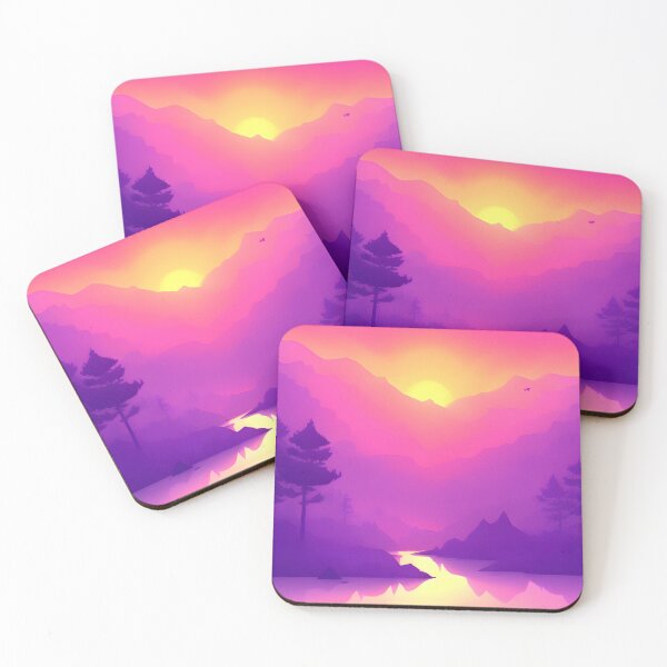 Item preview, Enhance Your Home with Our Stunning Minimalist Landscape Mountain Trees Prints designed and sold by supeart.