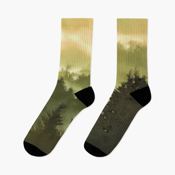 Item preview, Walk in the foggy forest designed and sold by piesdesignart.