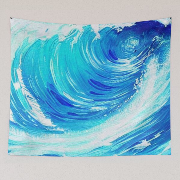 Item preview, Blue Sea Scene Artwork: Bring The Beauty Of The Sea Into Your Home. Great gift idea.    designed and sold by Bowbubble.