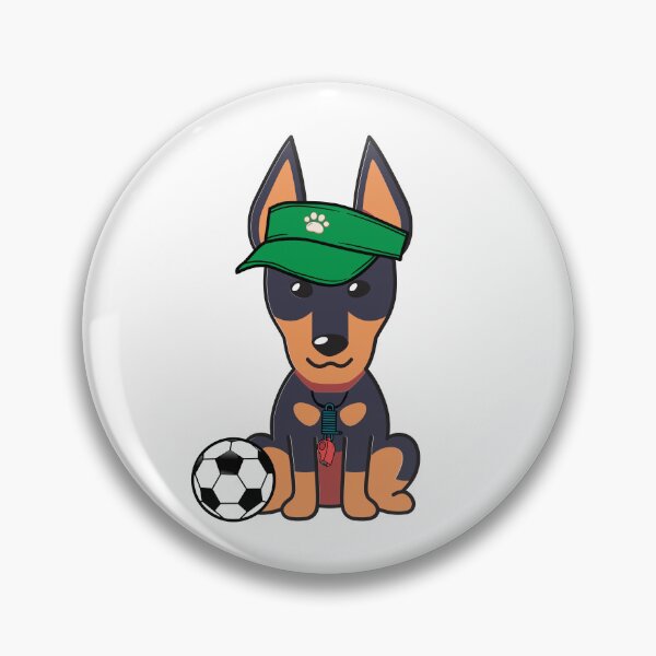 Item preview, Soccer Player Guard Dog  designed and sold by Pet Station.