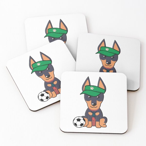 Item preview, Soccer Player Guard Dog  designed and sold by Pet Station.