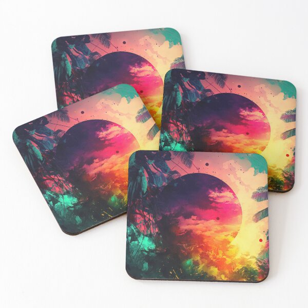 Item preview, Sunset Jungle Shadows designed and sold by wumples.
