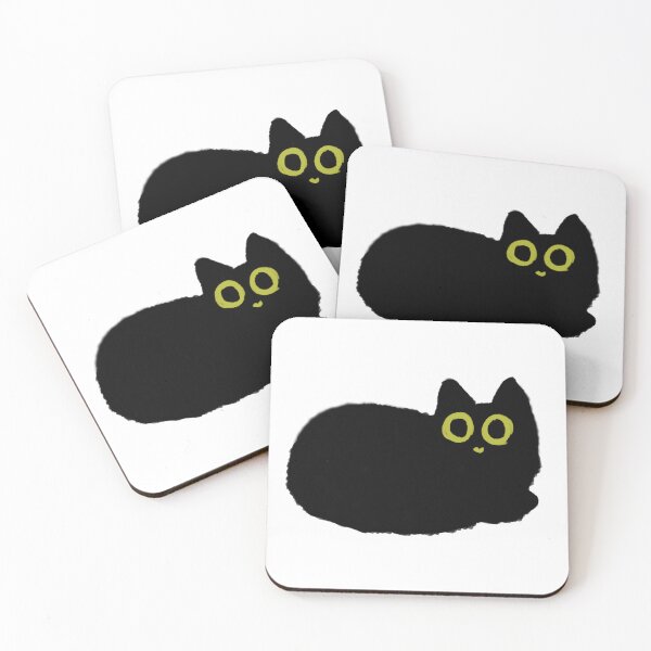 Item preview, little black cat designed and sold by komilou.