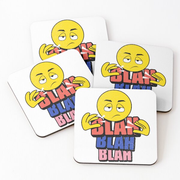 Item preview, Blah blah blah t-shirt design vector designed and sold by teedesigndaily.