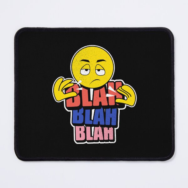 Item preview, Blah blah blah t-shirt design vector designed and sold by teedesigndaily.