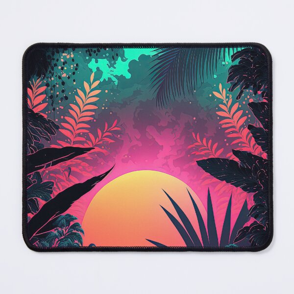 Item preview, Sunset Jungle, Through the Leaves designed and sold by wumples.