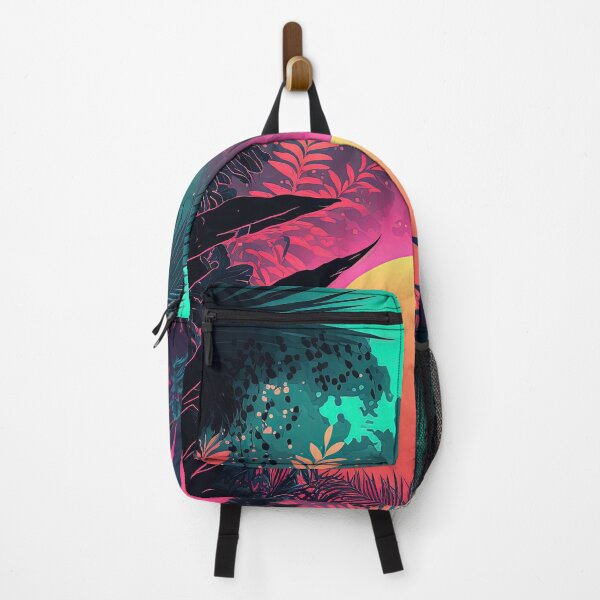 Item preview, Sunset Jungle, Through the Leaves designed and sold by wumples.