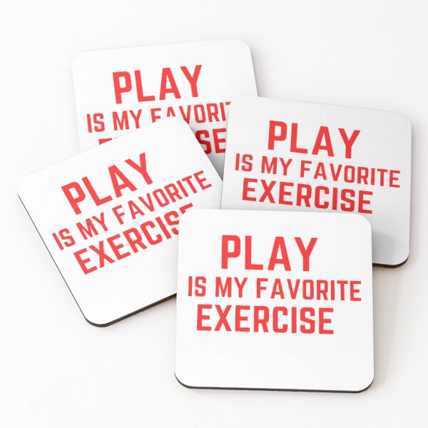 Item preview, Funny Play Is My Favorite Exercise,Physical Therapy PT Month designed and sold by mystylecorner.