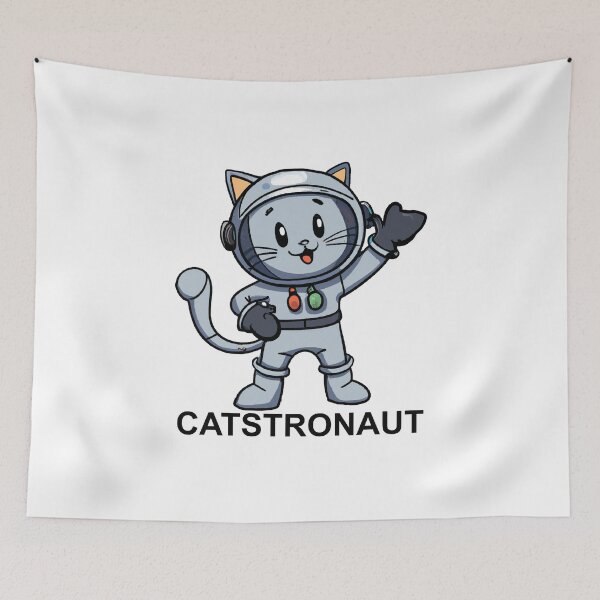 Item preview, Catstronaut designed and sold by LightningJelly.