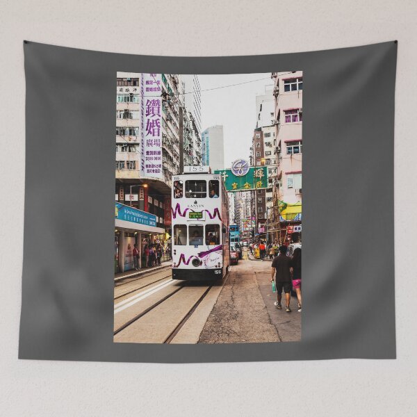 Item preview, Hong Kong Tram On The Tracks designed and sold by Paul Thompson Photography.