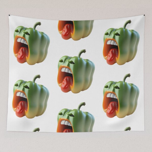 Item preview, Angry Bell Pepper designed and sold by Scrumptious Designs.