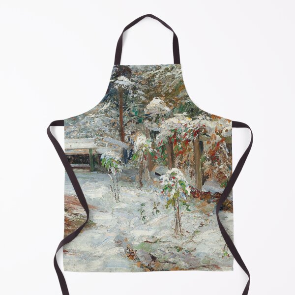 Item preview, Winter scenery - October snow, motiv from the garden of castle Hartenstein by Olga Wisinger-Florian designed and sold by AR-shop.