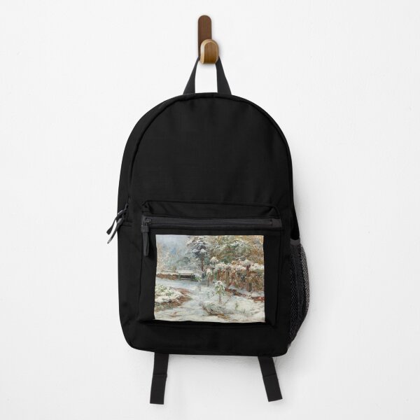 Item preview, Winter scenery - October snow, motiv from the garden of castle Hartenstein by  Olga Wisinger-Florian designed and sold by AR-shop.