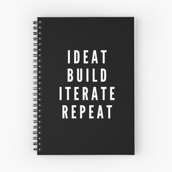 Item preview, Ideate Build Iterate Repeat. designed and sold by art-and-sticker.