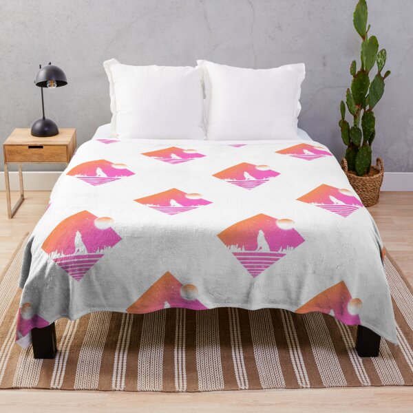 Aperçu de l'œuvre Retrowave Coyote Orange créée et vendue par Legendario00.