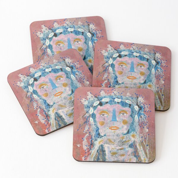 Item preview, Large Crazy Pink Princess designed and sold by BeaOutsiderArt.