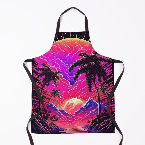 Item preview, Jungle Sunset, Synthwave Mountain designed and sold by wumples.