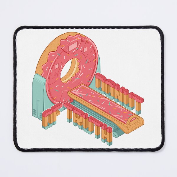 Item preview, Donut of truth - CT donut scanner isometric illustration designed and sold by daddymactinus.