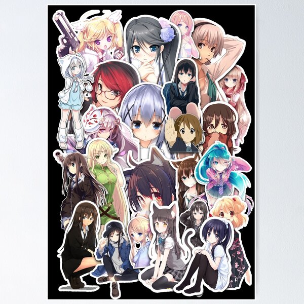 Witspace Anime Boy Dark Power Canvas Art Poster and Wall Art