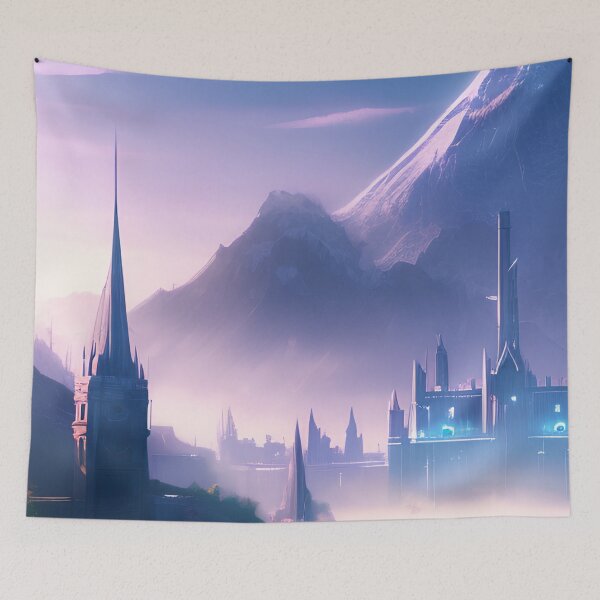 Item preview, Fantasy Landscape Concept Art designed and sold by ArtificialCraft.