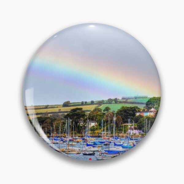 Item preview, Rainbow Over Falmouth Marina Harbor, Cornwall, UK designed and sold by Paul Thompson Photography.