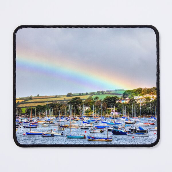 Item preview, Rainbow Over Falmouth Marina Harbor, Cornwall, UK designed and sold by Paul Thompson Photography.