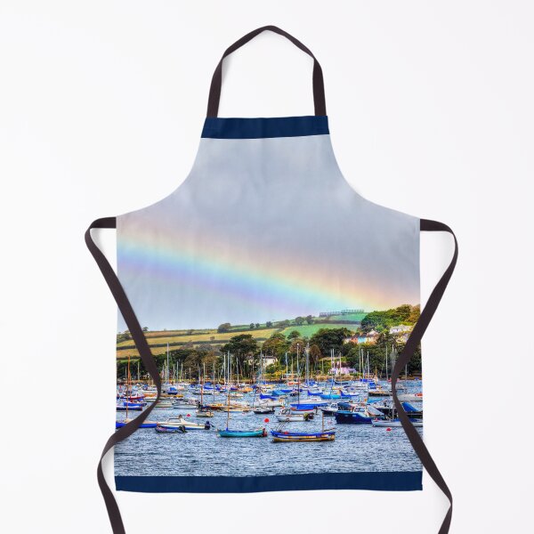 Item preview, Rainbow Over Falmouth Marina Harbor, Cornwall, UK designed and sold by Paul Thompson Photography.