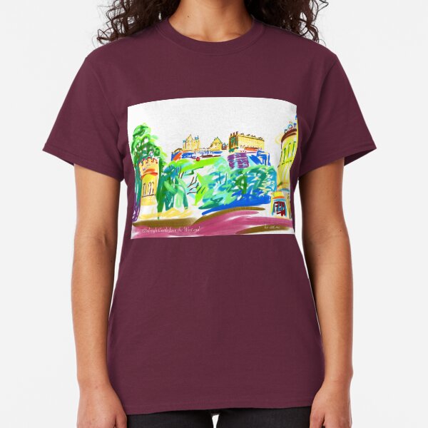 Edinburgh Castle from the West end Classic T-Shirt