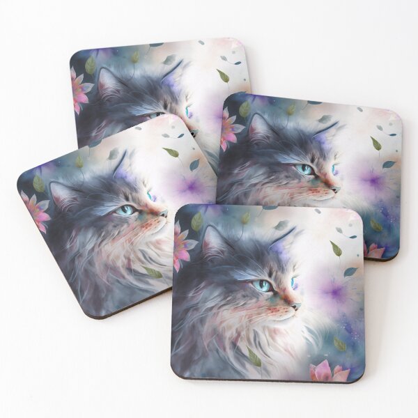 Item preview, Romantic spring cat designed and sold by knuppify.