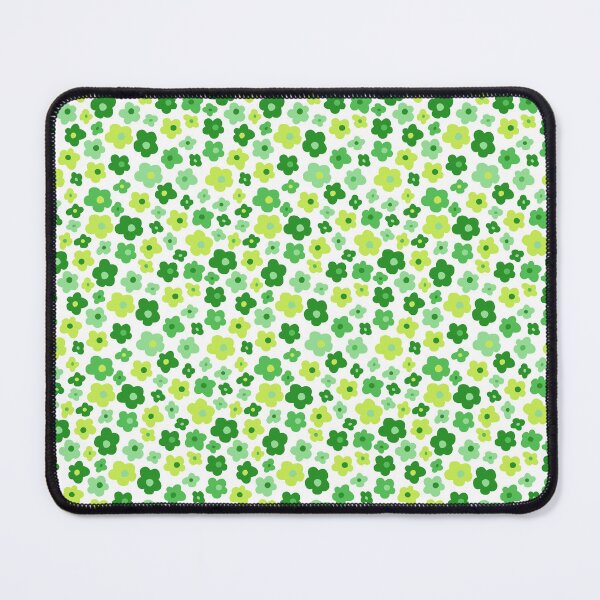 Item preview, 2000s aesthetic retro vintage green ditsy florals flowers designed and sold by blomastudios.