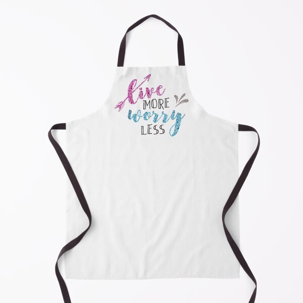 Item preview, “Live More, Worry Less” designed and sold by FarmersCottage.