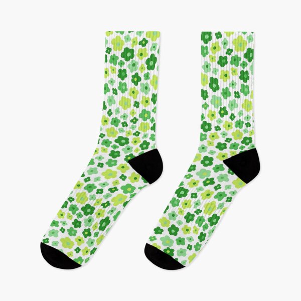 Item preview, 2000s aesthetic retro vintage green ditsy florals flowers designed and sold by blomastudios.
