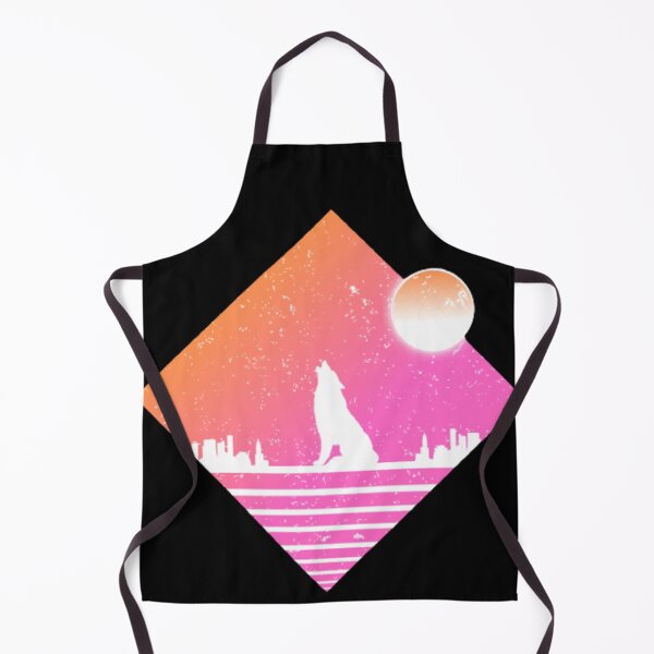 Aperçu de l'œuvre Retrowave Coyote Orange créée et vendue par Legendario00.