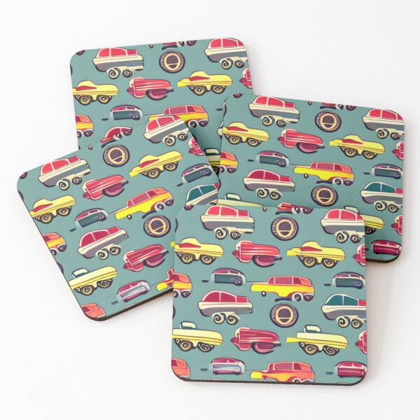 Item preview, Retro vintage car 4 designed and sold by artstore911.