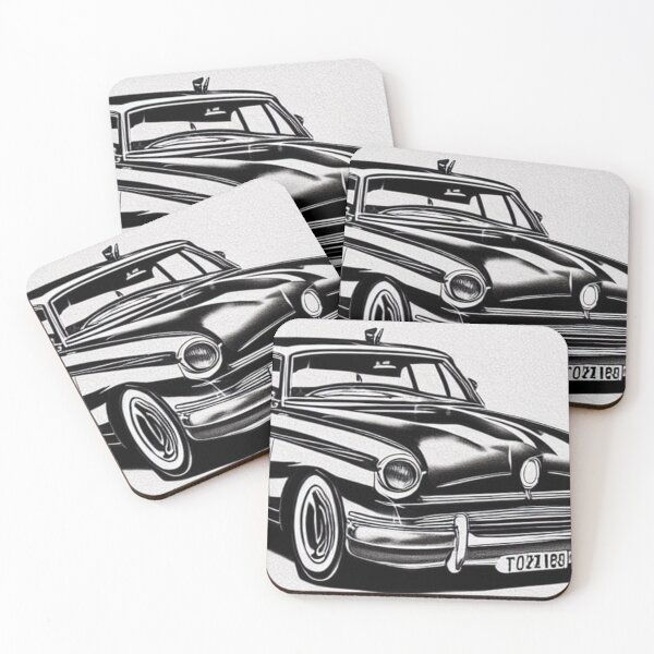 Item preview, Retro vintage car 12 designed and sold by artstore911.