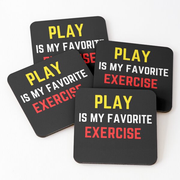 Item preview, Funny Play Is My Favorite Exercise,Physical Therapy PT Month designed and sold by mystylecorner.