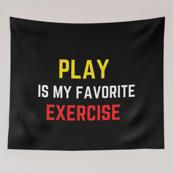 Item preview, Funny Play Is My Favorite Exercise,Physical Therapy PT Month designed and sold by mystylecorner.