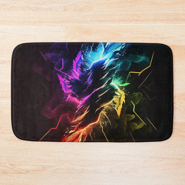 Item preview, Splash of Neon on Black number Two designed and sold by Left-Hand-Tree.