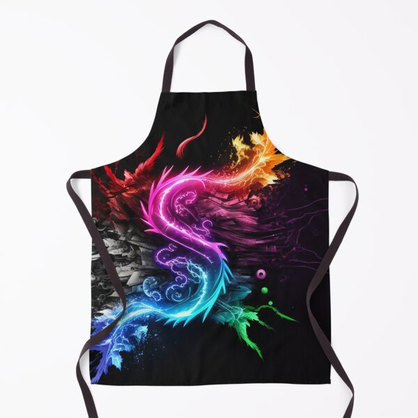 Item preview, Splash of Neon on Black number Three designed and sold by Left-Hand-Tree.