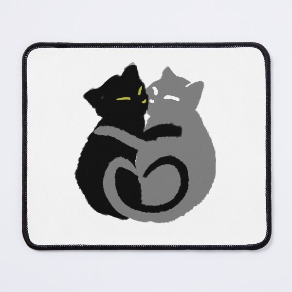 Item preview, cats in love sleeping designed and sold by komilou.